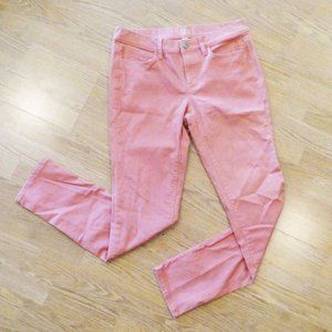 LOFT Size 6 Peach Modern Skinny Jeans in EUC